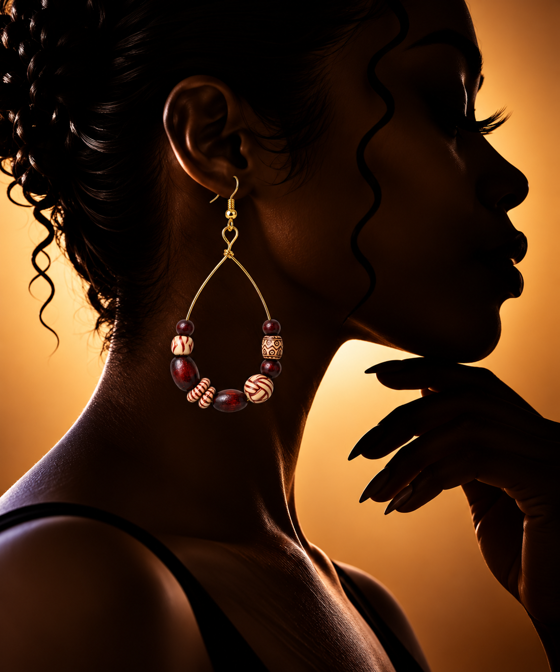 Cherry Drop Earrings