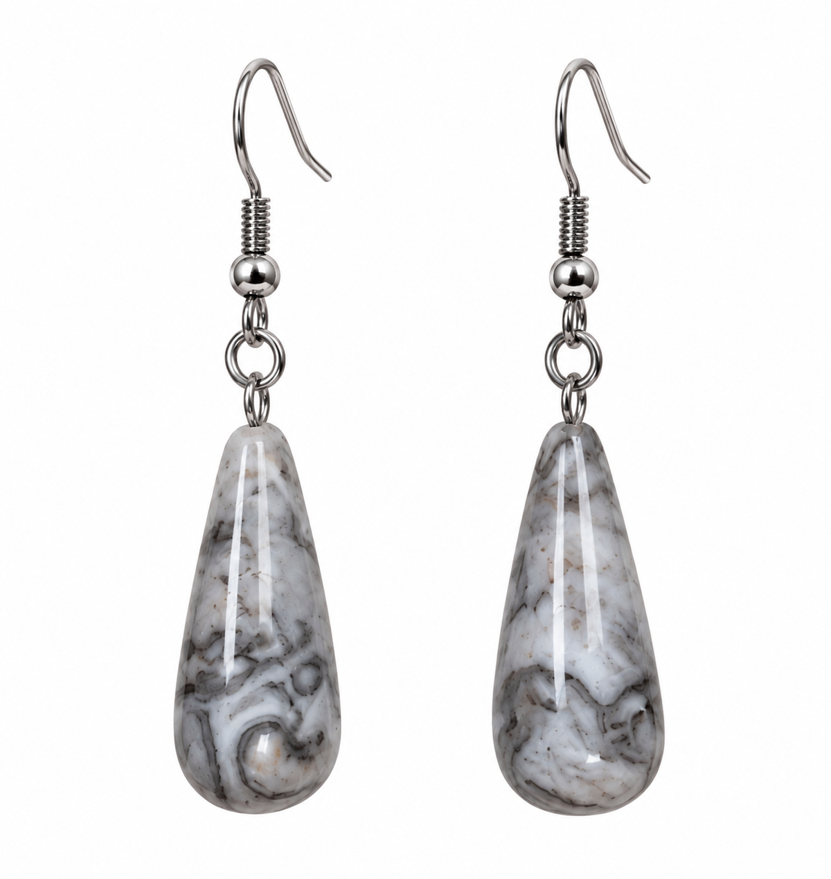 Graphite Earrings