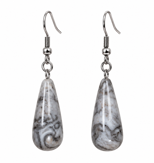 Graphite Earrings