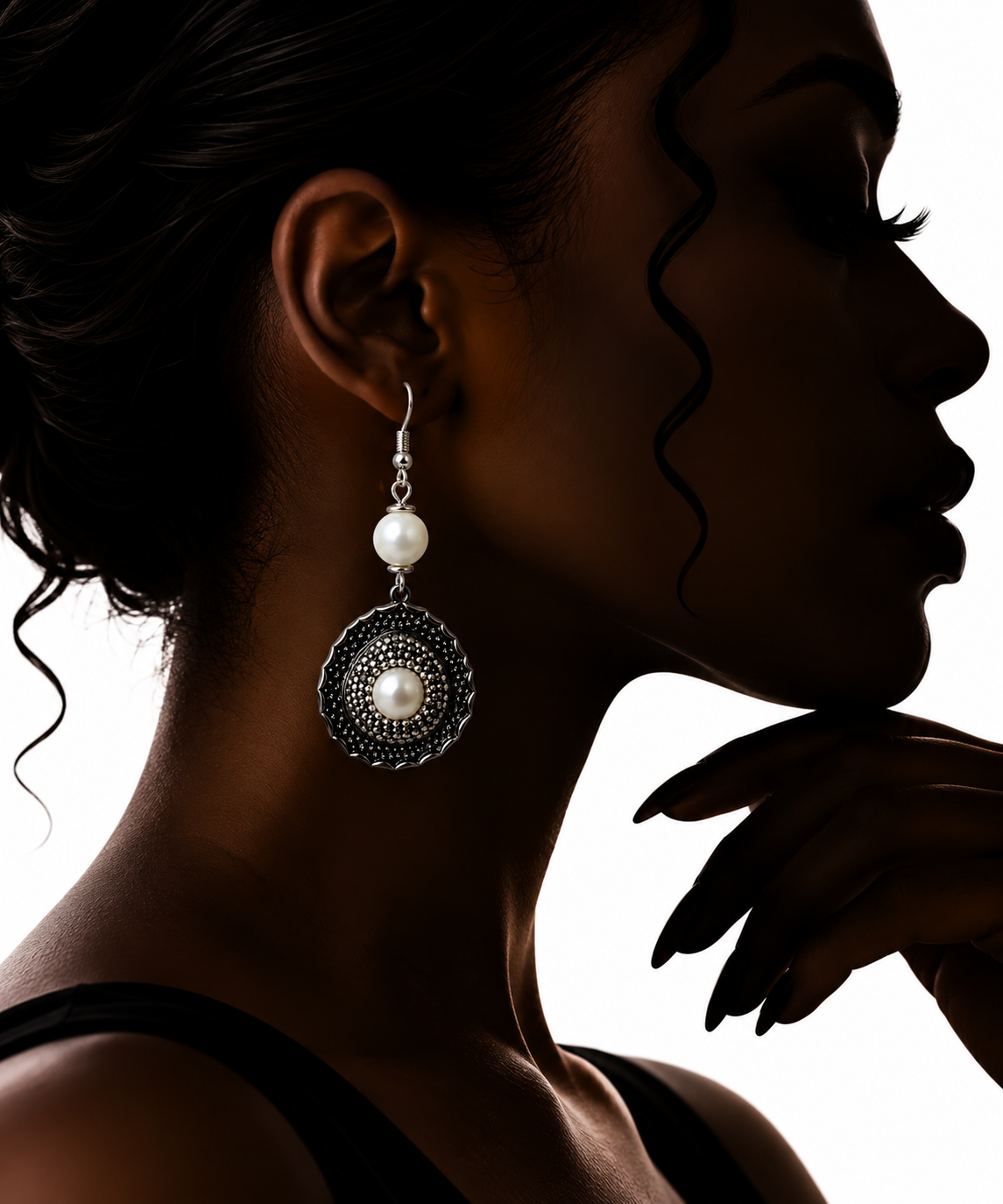 Pearl  Drop Earring