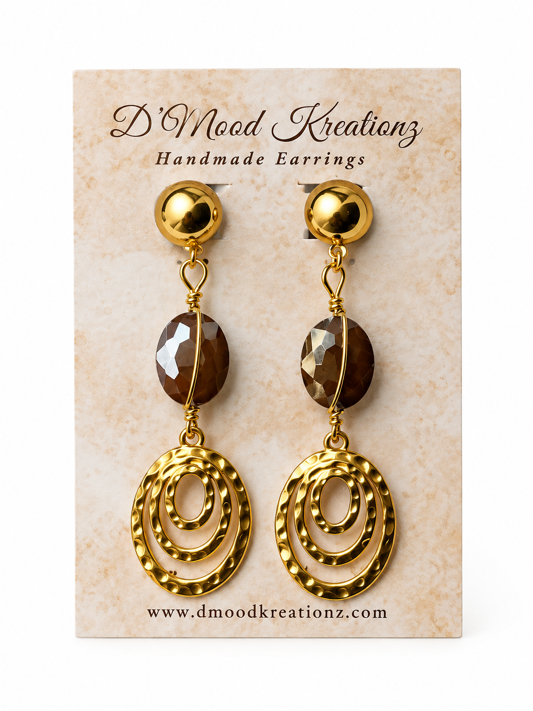Warm Bronze Earrings
