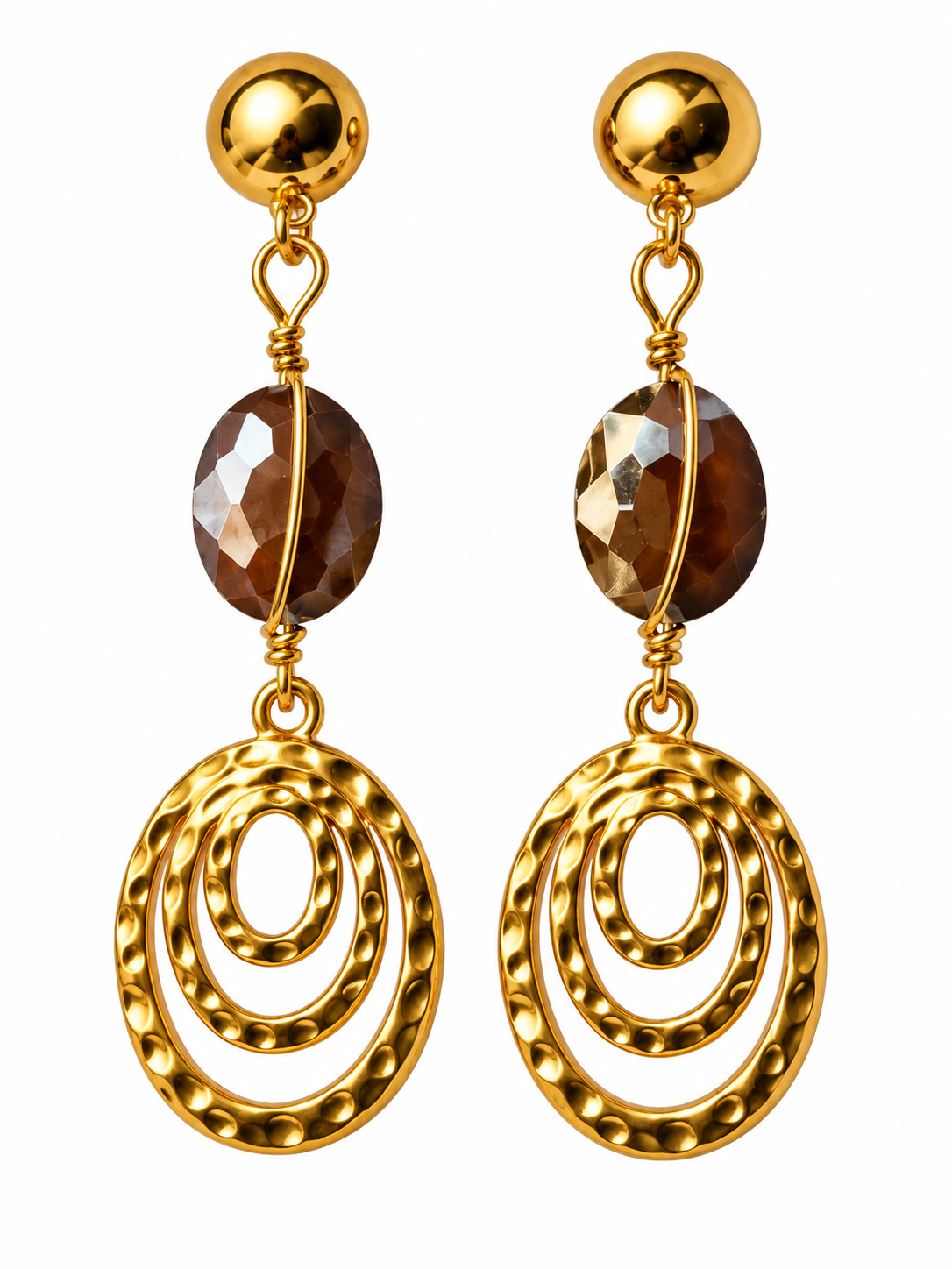 Warm Bronze Earrings