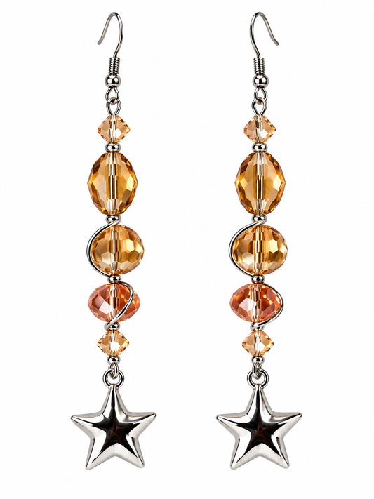 Golden Toast Earrings