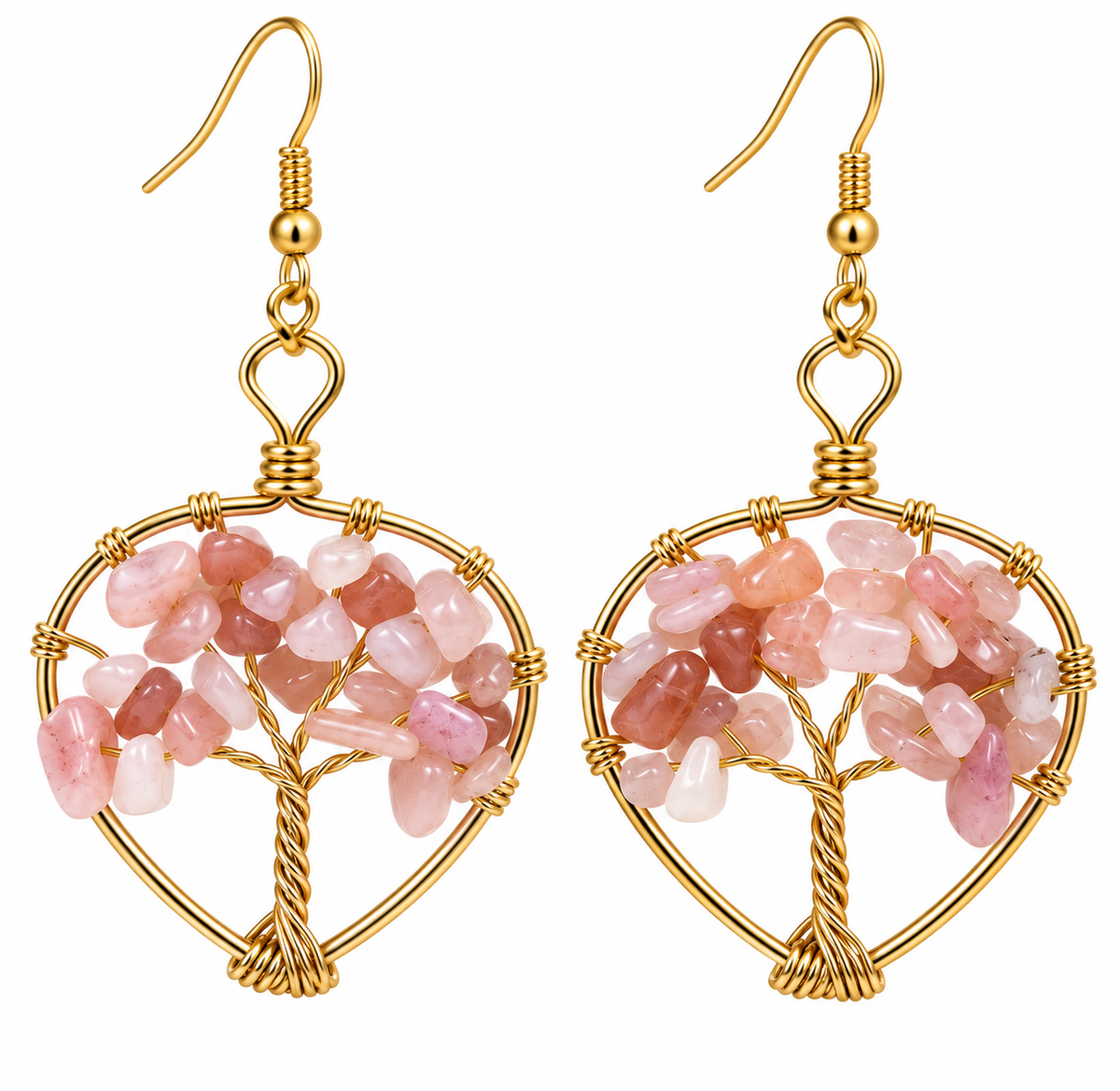 Sunstone Haze Earrings