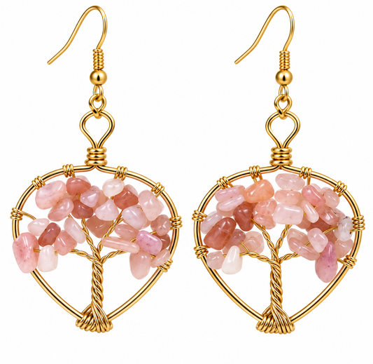 Sunstone Haze Earrings