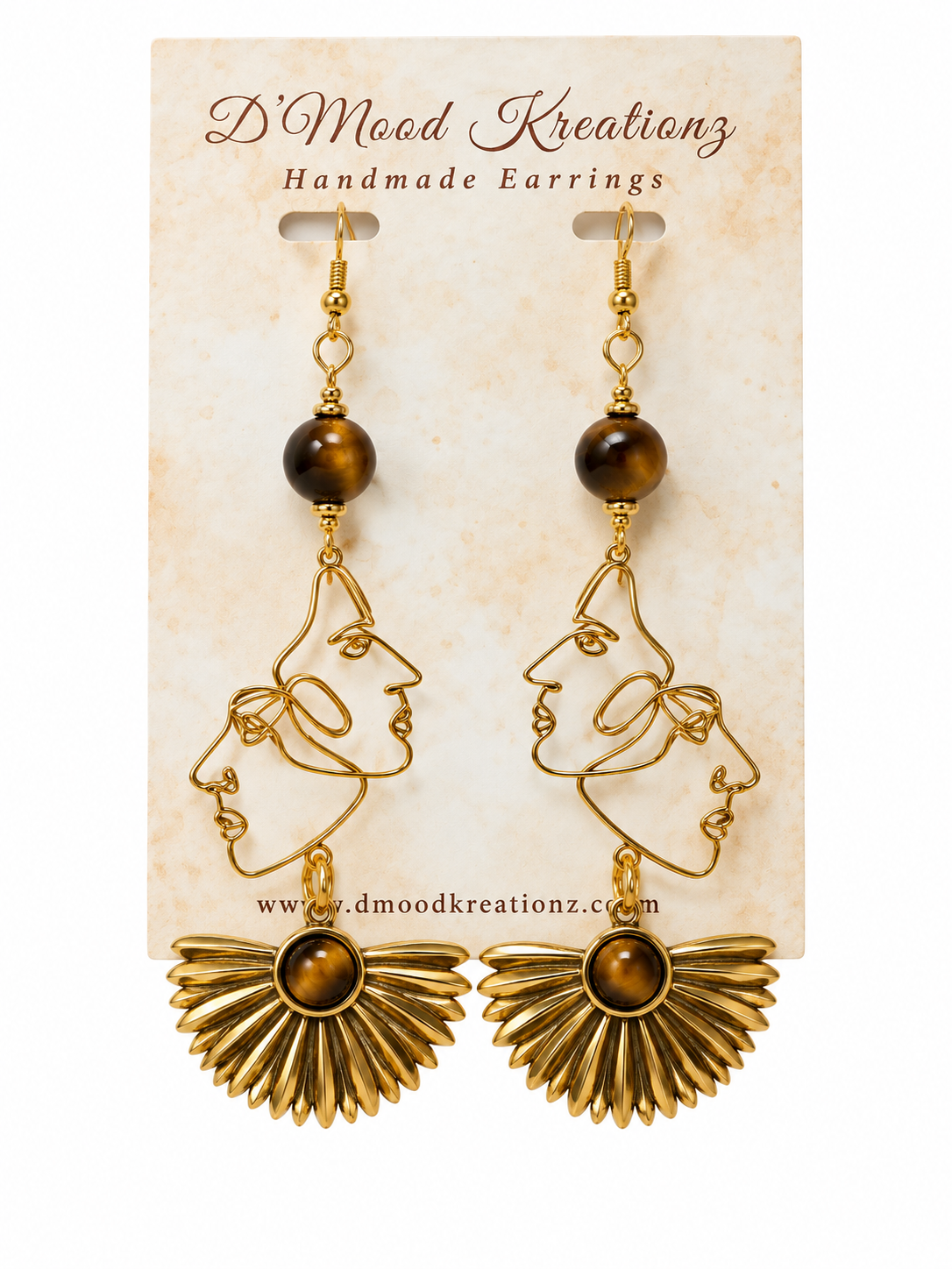 Tiger Eye Earrings