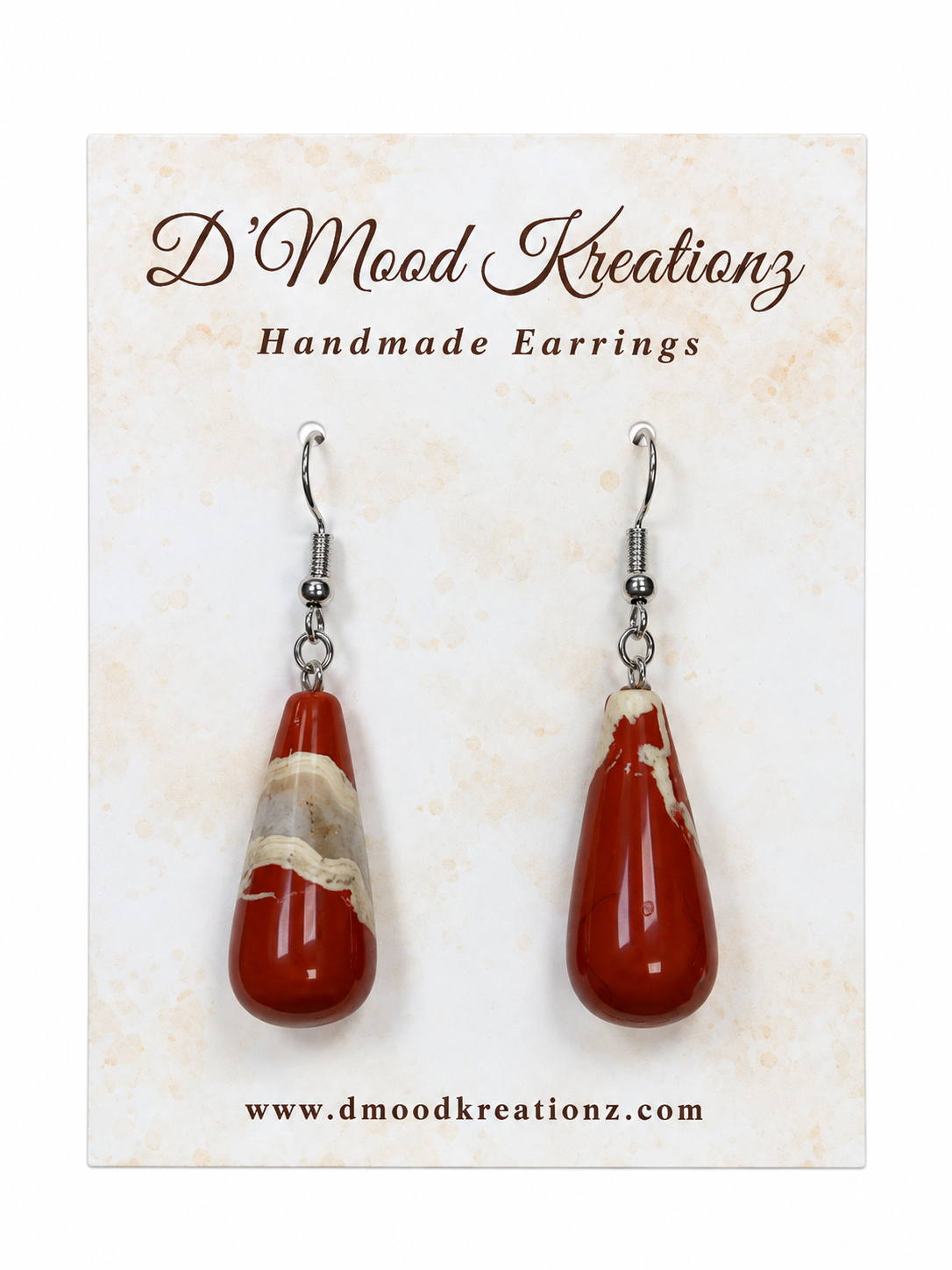 Red Jasper Earrings