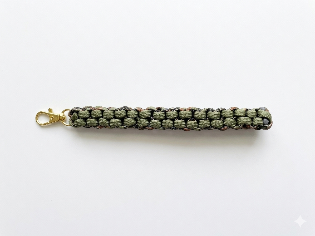 Camo-Paracord Keychain