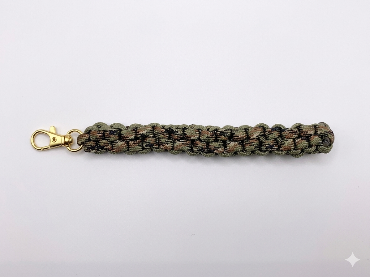 Camo-Paracord Keychain