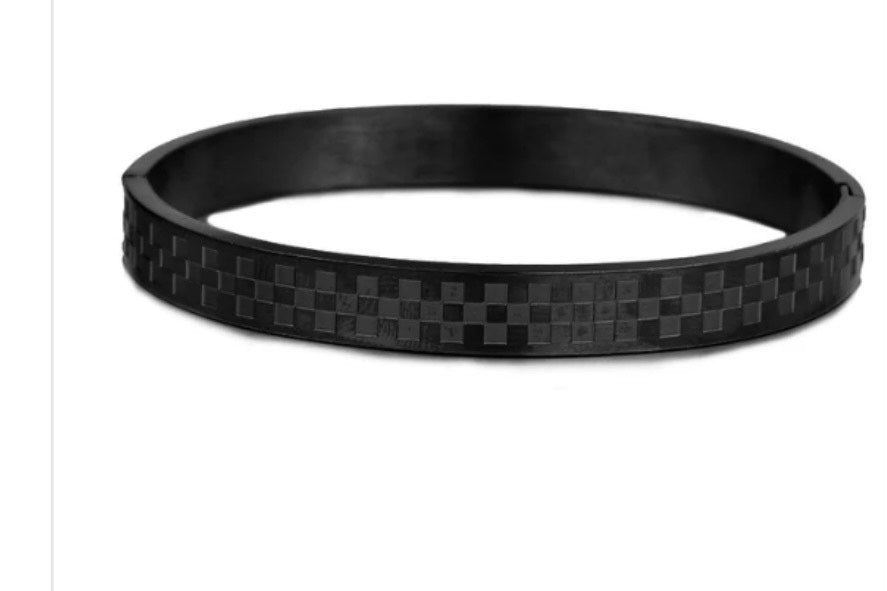 Checkerboard Luxe Bangle
