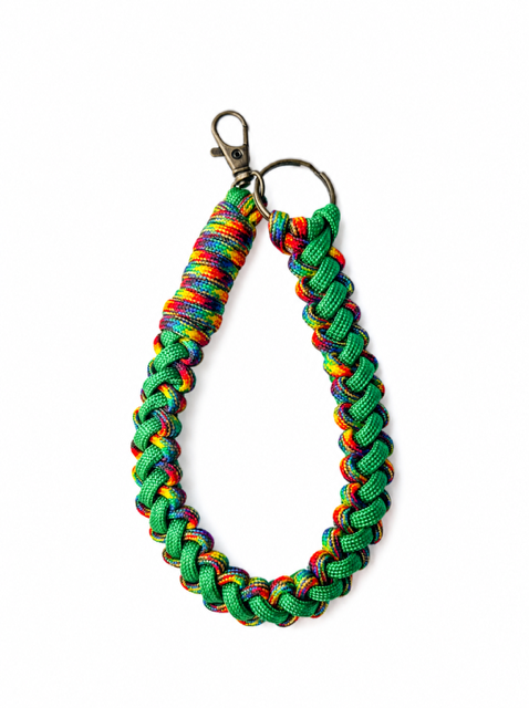 Wristlet keychain