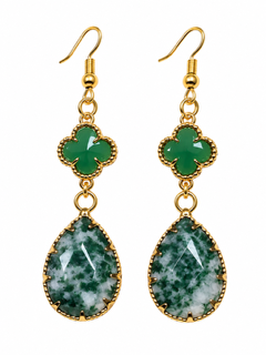 Clover Verde Earring