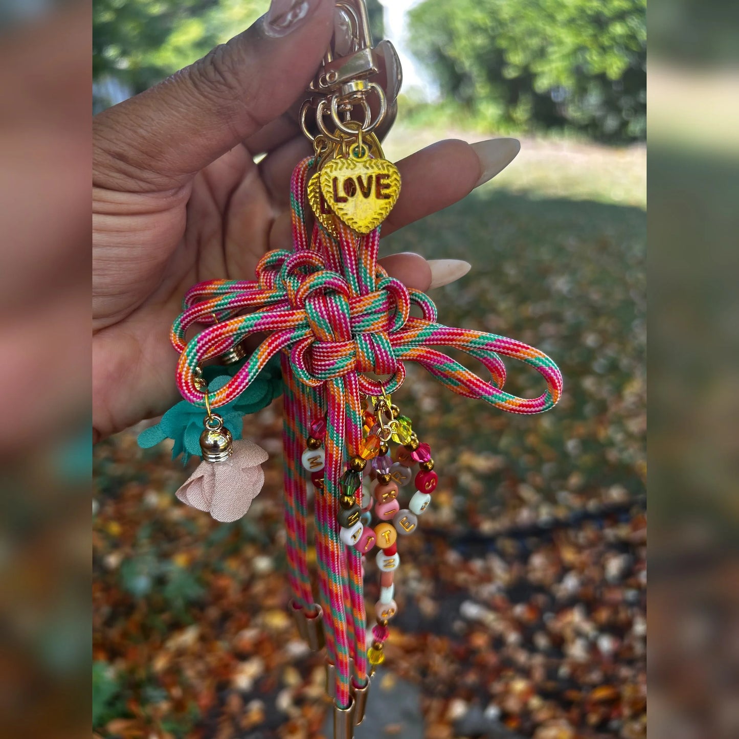 Bagcharm-Fortune Knot/Kindness Matters